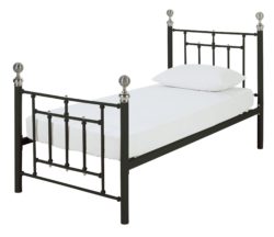 Collection - Cavill Black - Bed Frame - Single